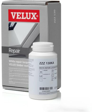 Velux Reparación barniz de color blanco para ventanas de madera Velux ZZZ 130 KA