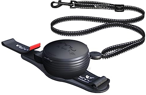 Lishinu3 3 in 1 Hundeleine Schwarz XS