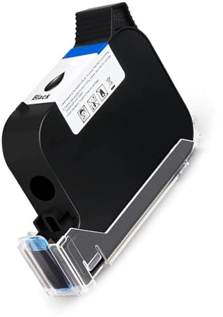 UPRINTJET Original Solvente Cartucho de Tinta de Secado Rápido para Impresora de Inyección de Tinta Portátil BT-HH6105B2 BT-HH6205B y B10 (Negro)