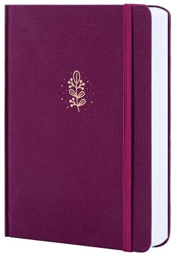 MGGAO Bullet Dotted Journal, No Bleed Thick 160 gsm Dotted Journal, A5 Dot Notebook, 15 x 20,8 cm, Hardcover-Notizbücher für persönliche Organisatoren