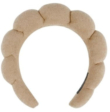 DRESHOW Damen Schwamm-Stirnband zum Waschen des Gesichts Wolken weiches Frottee-Stirnband für Makeup und Hautpflege