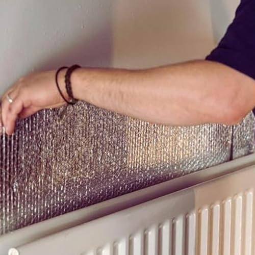 3 paneles termorreflectantes aislantes térmicos para radiadores, radiadores y calentadores, 70 x 100 cm, recortable (3)