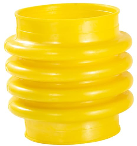 Cubierta antipolvo de poliuretano, fuelle para maletero, 17cm, amarillo, accesorios de coche para camión, SUV, coche, furgoneta, compactador, accesorios de herramientas eléctricas manuales |.Compacta