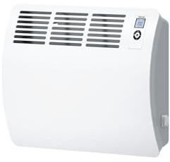 Stiebel Eltron Convecteur mural CON 15 Premium, 1,5 kW, convient pour des pièces d'environ 18 m², protection antigel, minuterie, détection de la fenêtre ouverte, 1500 W, 230 V, 237832