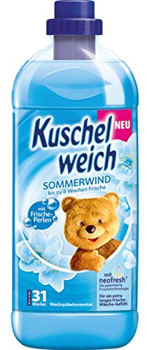 6er Vorratspack Kuschelweich Weichspüler 1000ml Sommerwind (6 * 1000ml)