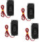 LuluDa 4Pcs Altavoces Multimedia Estéreo,Altavoz para Pequeño Proyecto Electrónico Bricolaje Compatible con Arduino Raspberry Pi(Negro)