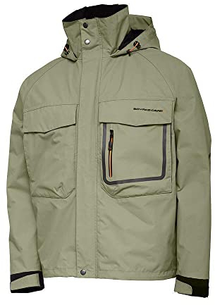 Savage Gear SG2 Hybrid Jacket, Angelbekleidung, Angeljacke, Unisex, Grün, Groß