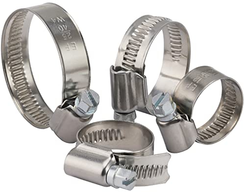 Schlauchschellen 40-60/9mm aus Edelstahl A2 (1 Stück) Schlauchklemme Rohrschellen Schlauch OPIOL QUALITY®