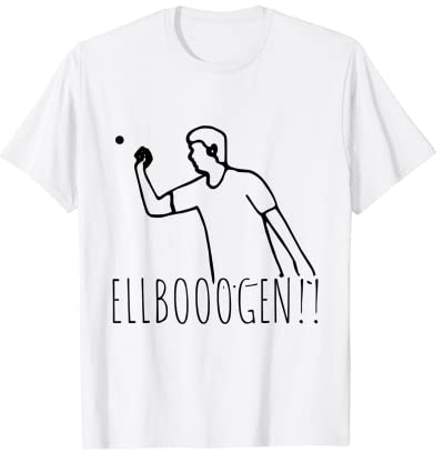 Ellbooogen!!! Bier Fun Trinken Saufen Bierpong Biertrinker T-Shirt