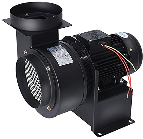 Ventilateur centrifuge Industriel, Coque en Acier au Carbone, Volute d'aspiration à Grand Angle, Lame de Ventilateur en cuivre Pur, Ventilateur d'extraction résistant aux Hautes températures, ventil