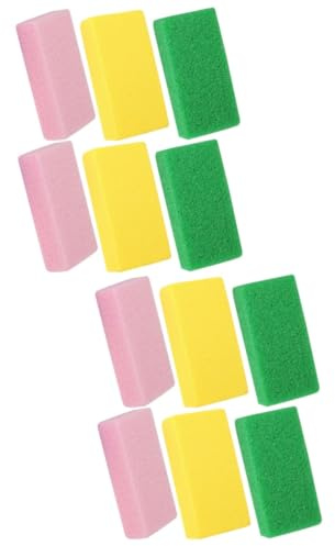FRCOLOR 12stücke Teiliges Fußpflege Bimsstein Für Pediküre Wiederverwendbare Hornhautfeile Sanfte Fußschrubber Zur Entfernung Abgestorbener Haut Für Gesunde Füße Und Fußnägel