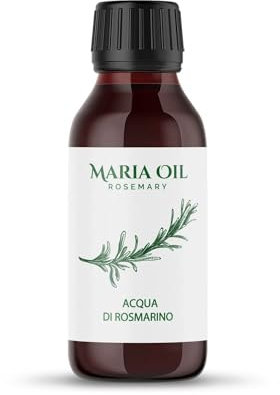 Acqua di Rosmarino idrolato 200 ml Stimola la Crescita dei Capelli, Rinforza i Capelli, Antiforfora, Anti-caduta. Tonico Detergente per la Pelle Grassa e a Tendenza Acneica testato