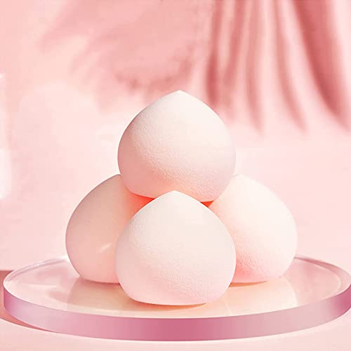 4Pcs Ultra Soft Expanding Marshmallow Sponge Makeup, Latex-Free Beauty Sponges for Flawless Makeup Powder Foundation, Concealer Blenders