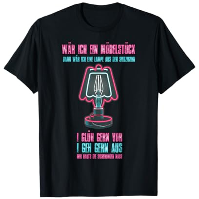 Wackelkontakt - Lampe aus den 70ern T-Shirt