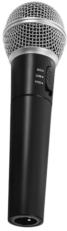 HEATSHAKING Micrófono Inalámbrico Cable Dinámico para Escenario Micrófono Profesional De Modo Dual para Canto para Computadora