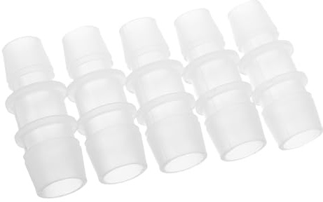 Didiseaon 5pcs Aquarium Water Pipe Adapter 12mm to 16mm PVC Hose Connector Rubber Reducer for Fish Tank Tubing Fittings Compatible with Aquarium Water Pumps