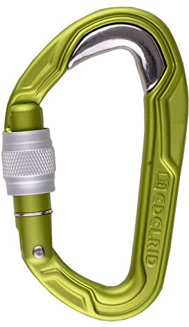 EDELRID Schraubkarabiner Bulletproof Screw, Farbe:Oasis