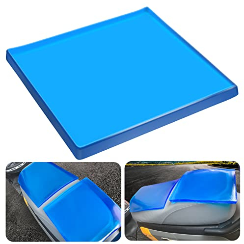 Domeilleur Comfort Motorcycle Seat Gel Pad Shock Absorption Mats Cushion Accessories Motorbike Seats Support Chair Cushion for Home Chair Car Wheelchair Office Cruiser Touring Saddles