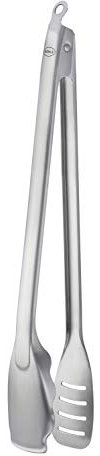 RÖSLE Pinze per barbecue di qualità superiore, ampia superficie di rotazione, sistema di fermo brevettato, acciaio inossidabile 18/10, lavabile in lavastoviglie
