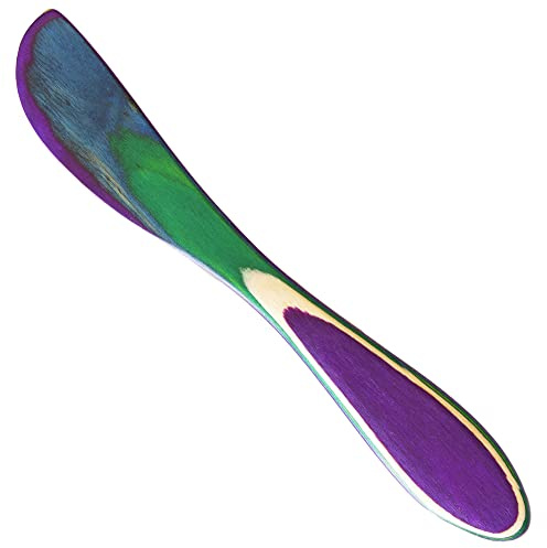 Totally Bamboo Baltique Mumbai Collection 8 Spreading Knife in Colored Birch Wood