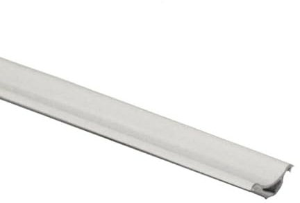 Profilo igienico sanitario rigido PVC plastica bianco battiscopa raccordo barra MT 2,50 sguscia angolare mm 30 (15)