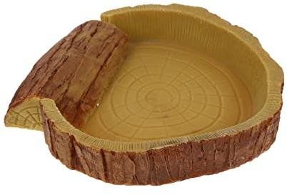 iplusmile Reptilien Fressnapf, Reptile Näpfe, Wasser- und Futterschale für Reptilien, Reptilienschildkröte Wasserschale für Gecko, Eidechse, Chamäleon