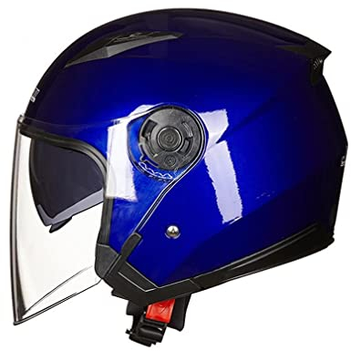 ABS 3/4 Man Open-Face Helme für Moto Helm Kollisionsvermeidung Elektroauto Herausnehmbares Futter Frühling Herbst Sportbikes Motorrad Frauen