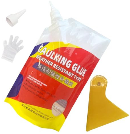 Mastic de réparation étanche pour fissures en béton – Mastic anti-fissures, mastic pour béton | Colle pour sceller les fissures de ciment, mastic pour colmater le béton | Meilleur mastic de fissures