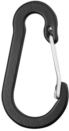 D Karabiner Mini Karabinerhaken, Aluminium Karabinerhaken Klein Schlüsselanhänger für Camping, Reisen, Wandern, Angeln, Rucksack, Gürtel.