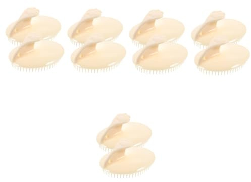 WRITWAA 5 Sätze Kamm Waschen Haarbürste Shampoo Haarmassagegerät Kopfhaut Kopfkratzer Haarexfoliator Kopfhautbürste Aus Silikon Haarduschpinsel Kieselgel 2 Stücke * 5