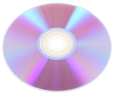 INOOMP Blank Cd Disc and Writable Compact Disc Set with Case, Large Capacity Audio Cd for Music Recording and Data Storage, Professional Recordable Media for Home and Office Use