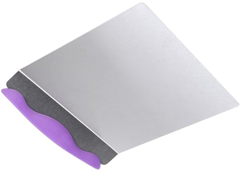 Aramox Stainless Steel Cake Lifter, Ergonomic Handle Pastry Spatula, Rustproof Tool for Cakes and Pizzas, 24.5x20cm Ideal for Home Bakers