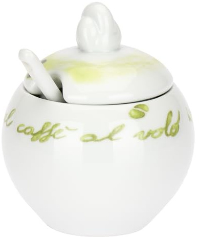 THUN - Zuccheriera con cucchiaino, Collezione Caffè al Volo10,25 x 9,60H 370 cc