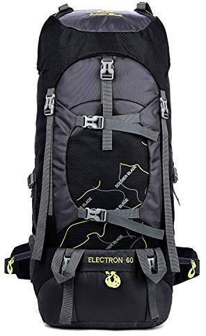 Freiesoldaten Camping Rucksack 60L Gro?er Rucksack Wasserdicht Atmungsaktiv Bergsteigen Wanderrucksack für M?nner Frauen