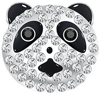 Andante CHUNK Click-Button Druckknopf für Chunk-Armbänder, Chunk-Ringe und andere Chunk-Accessoires - Panda