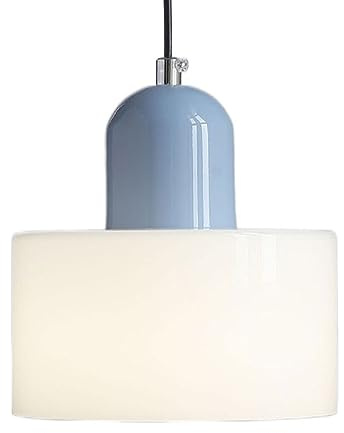 KXKLGWHN Simple Style Chandelier, Creative Personality Glass Hanging Lamp Lampshade, Flush Mount Ceiling Pendant Light, E14 Light Source Single Pendant Lamp, Dining Room Balcony Decoration Lighting Fi