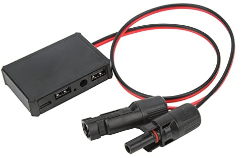 Stabilizzatore di Tensione del Pannello Solare Cavo DC USB Cavo Adattatore di Ricarica per Apparecchiature Mobili Caricabatterie Solari e Kit di Ricarica