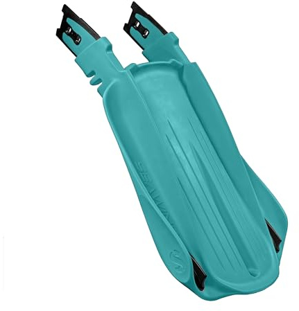 SCUBAPRO Seawing Supernova Scuba Blade Set with Lock Plates for Diving, Includes Boat Bag and Multi-Tool, Midi, Turquoise