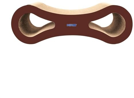 GRFIT Kratzpappe für Katzen Großes Kratzbrett for Katzen, gewellter Krallenschleifer, doppelseitiges Haustierspielzeug, Katzenzubehör, Katzennest-Kratzunterlage Katzenspielzeug (Size : 76cm)