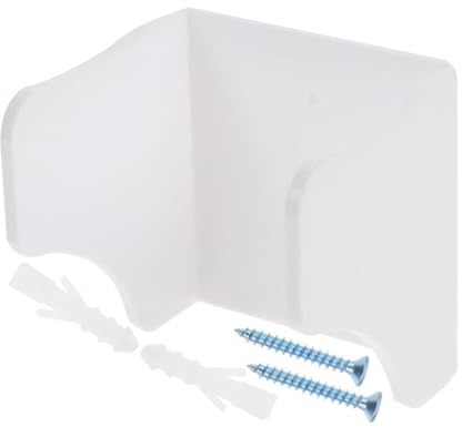 ihreesy Gitarrenhalterung Gitarrenhalter für Wand, Gitarren Wandhalterung Gitarrenwandaufhänger Gitarren-Wandhalterung Aufbewahrungshaken Crystal Gitarrenständer mit Schrauben,Weiß