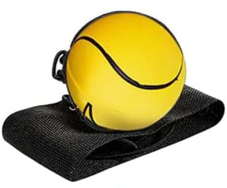 1 Stücke Weicher Ball Handgelenk Ball Mit Schnur, 6cm Handgelenk Return Ball, Ball An Der Schnur Springball Hüpfball, Handgelenk Ball Gummi Bouncy Ball, Sport Erwachsene