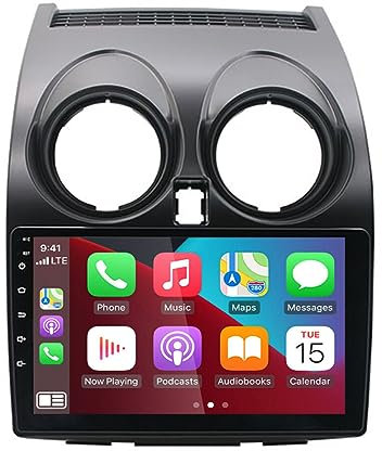 Autoradio carplay autoradio compatibile per Nissan Qashqai J10 2007-2016 bluetooth Autoradios Poste Radio Voiture 9 pollici Autoradio GPS Navi Android 10.0 DAB+ WIFI BT FM DAB 2+32GB