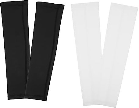 BESPORTBLE 2pares Mangas De Brazo Refrigerantes De Protección Uv Cubiertas Portátiles Para Brazos Para Ciclismo Senderismo y Actividades Unisex y Cómodas