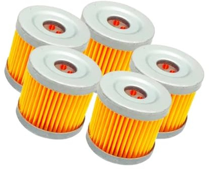5 Filtros Aceite para Motor Motocicleta. Elementos Filtrantes Aceite para AN125 para AN150 para VECSTAR para CS125 para DR125 para EN125 Filtro De Oil