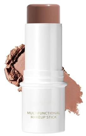 Maquillage Contouring Essence - Stick Contour & Bronzer, Rare Beauty Blush Crémeux, Longue Durée, Toutes Peaux (04#)