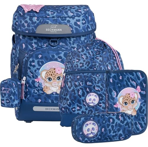 Beckmann Plus Air Schulranzen-Set 6-TLG. Cheetah