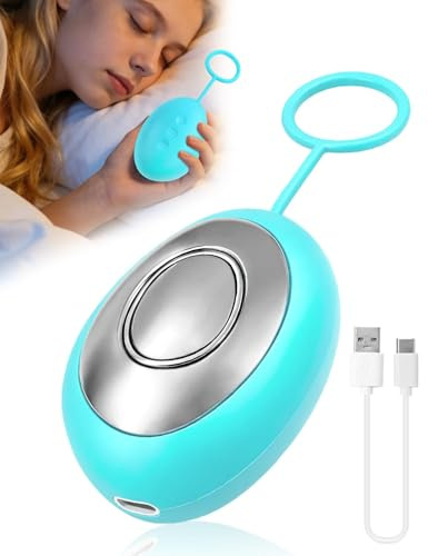 Dispositivo di aiuto per il sonno, dispositivo di ansia ricaricabile di tipo C, ricarica microcorrente, portatile, ipnotico, aiuta ad alleviare lo stress e migliorare la qualità del sonno sollievo