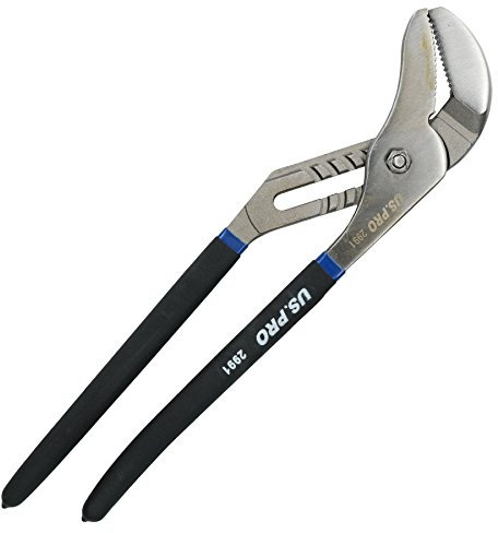 Water Pump Pliers Pipe Wrench Grips 16 / 400mm Plumbers Gas Bergen AT154