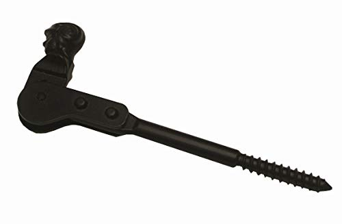 Wovar Tope negro para contraventanas 165 mm - Por unidad