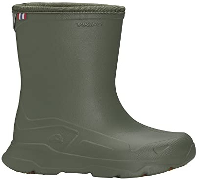 Viking Unisex barn Playrox Snow Boot, OLIV, 39 EU